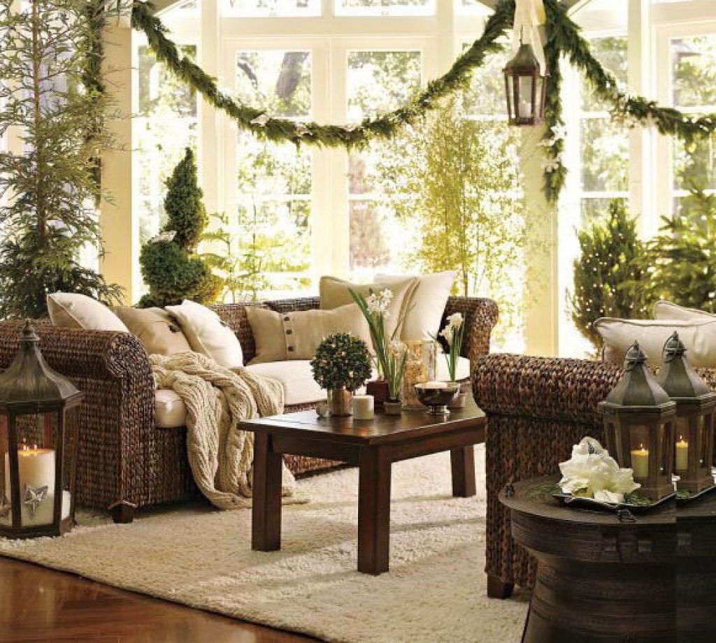 Image Result For Christmas Decor For Blue Living Room