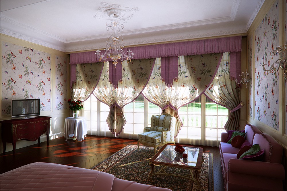 luxury curtains for living room