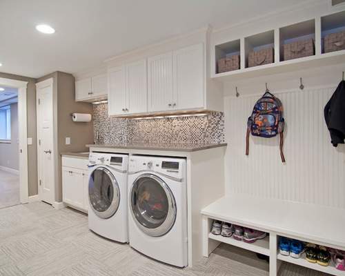 traditional laundry room