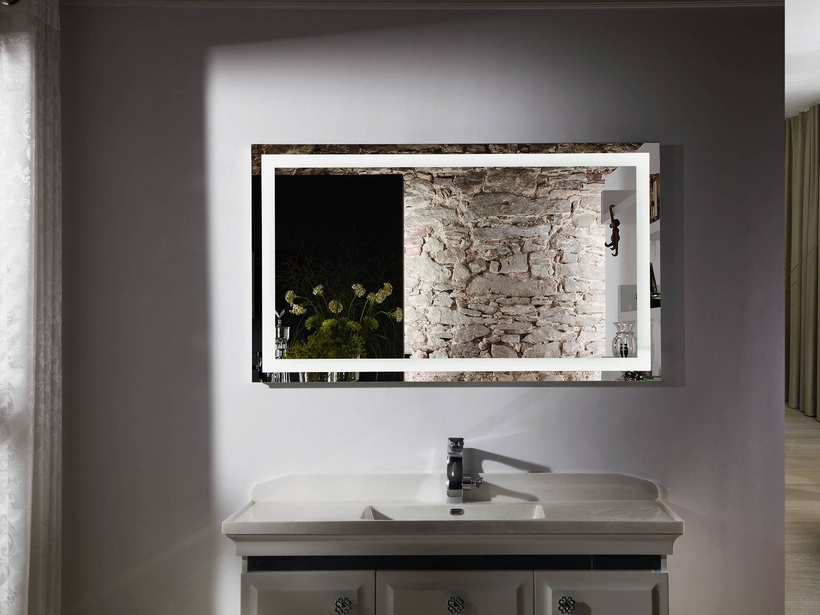 Some Excellent Led Bathroom Mirror Design Ideas With Shaver Socket