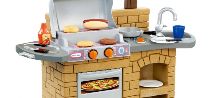 Lovely Little Tikes Inside Outside Kitchen For Your Kid