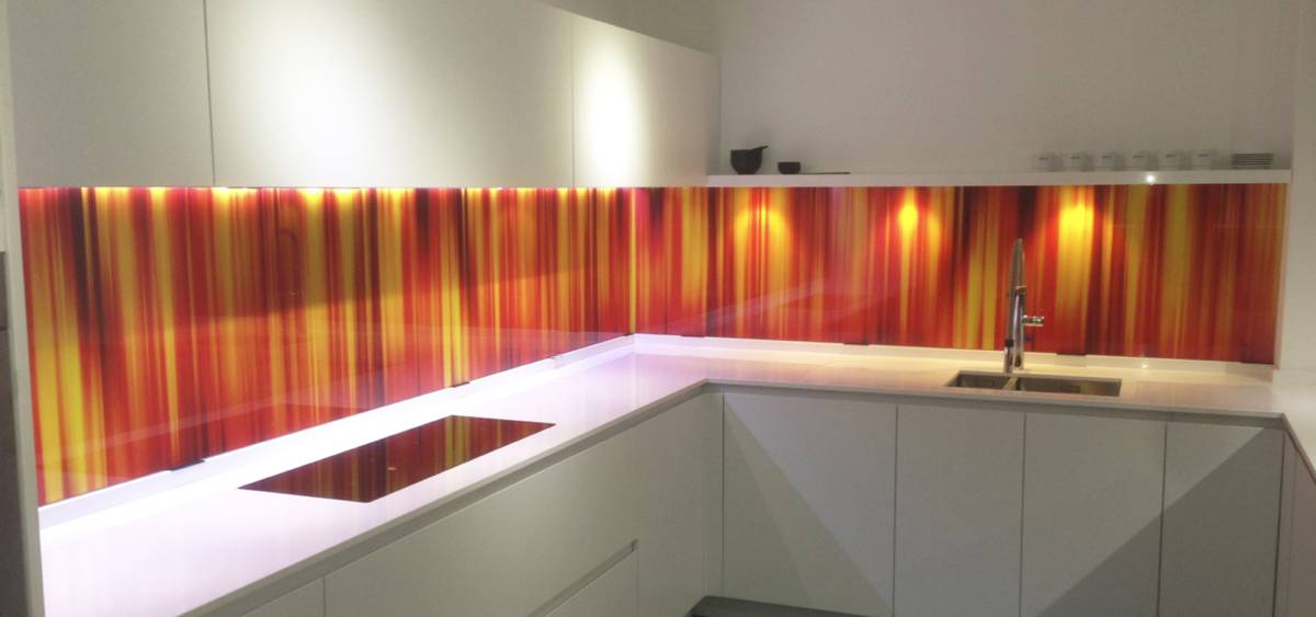 abstract glass splashbacks