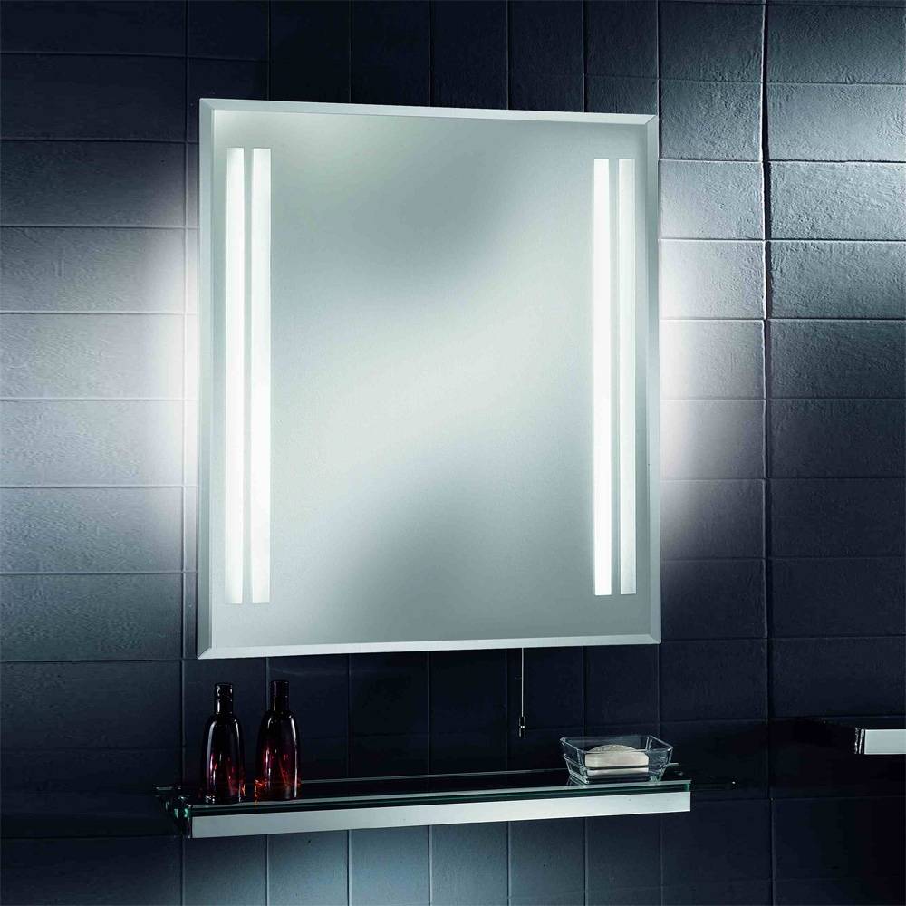bathroom mirror light with motion sensor shaver socket