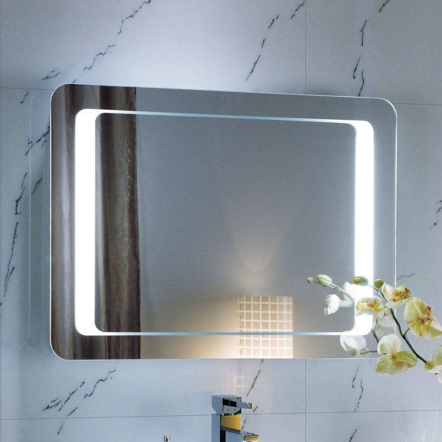 bathroom over mirror light with shaver socket