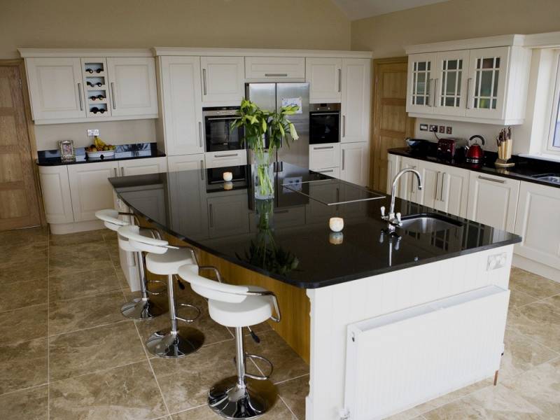 black star galaxy granite worktop