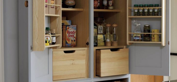 24 Beautiful And Functional Free Standing Kitchen Larder Units That Make Your Cooking Simple