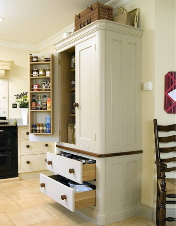 free standing kitchen larder units-4