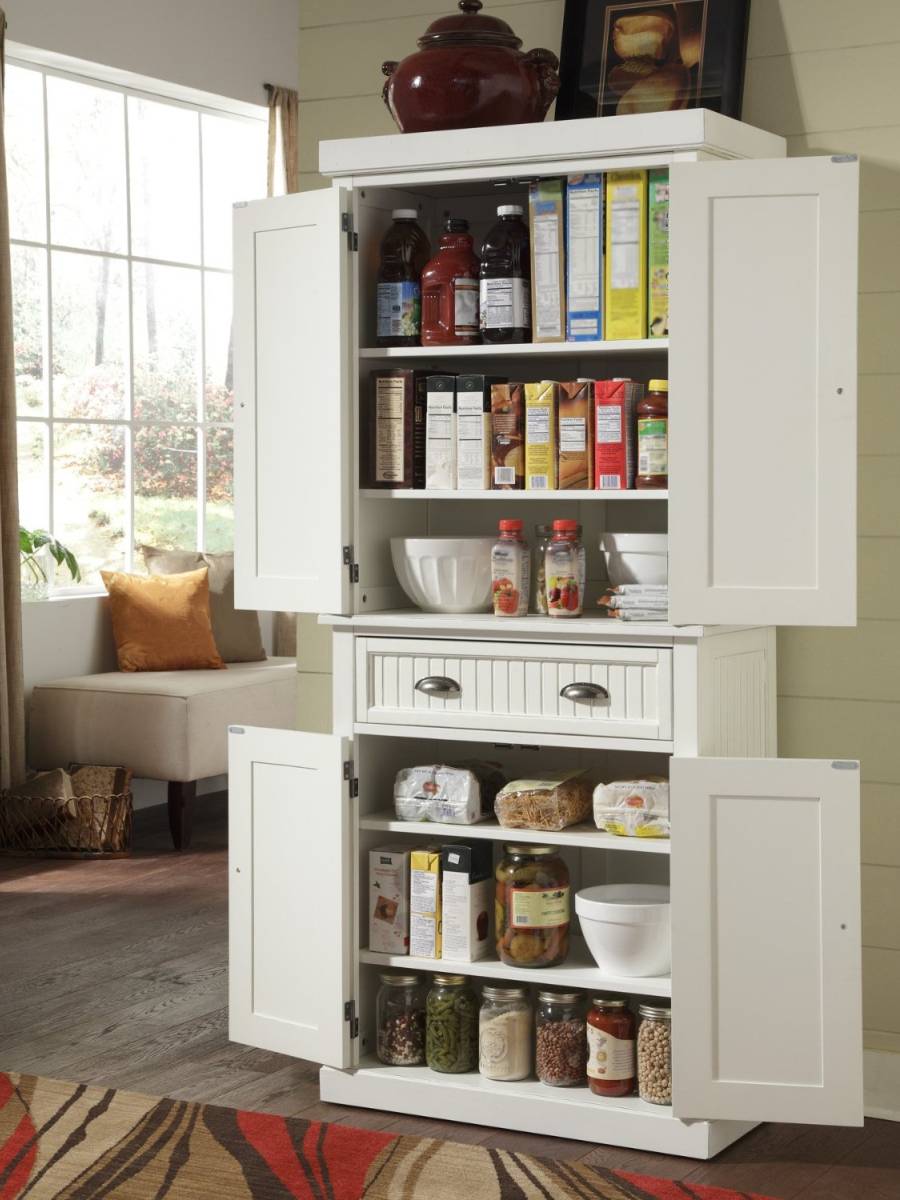 24 Beautiful And Functional Free Standing Kitchen Larder Units That Make Your Cooking Simple Interior Design Inspirations