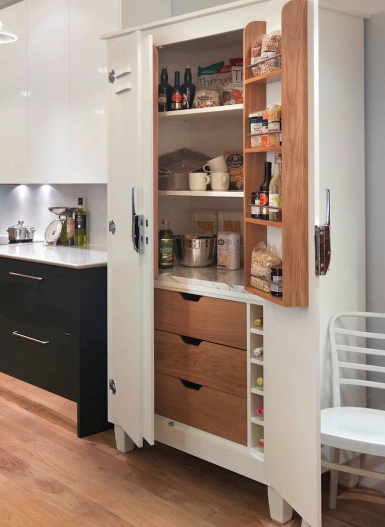 24 Beautiful And Functional Free Standing Kitchen Larder Units That