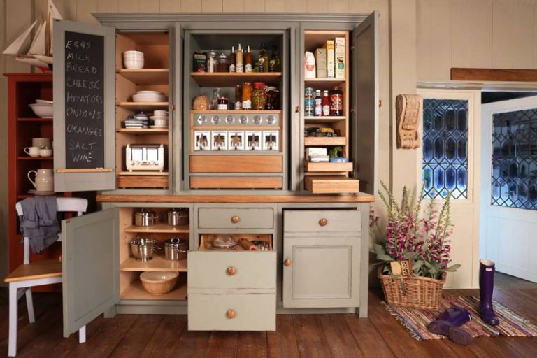 24 Beautiful And Functional Free Standing Kitchen Larder Units That