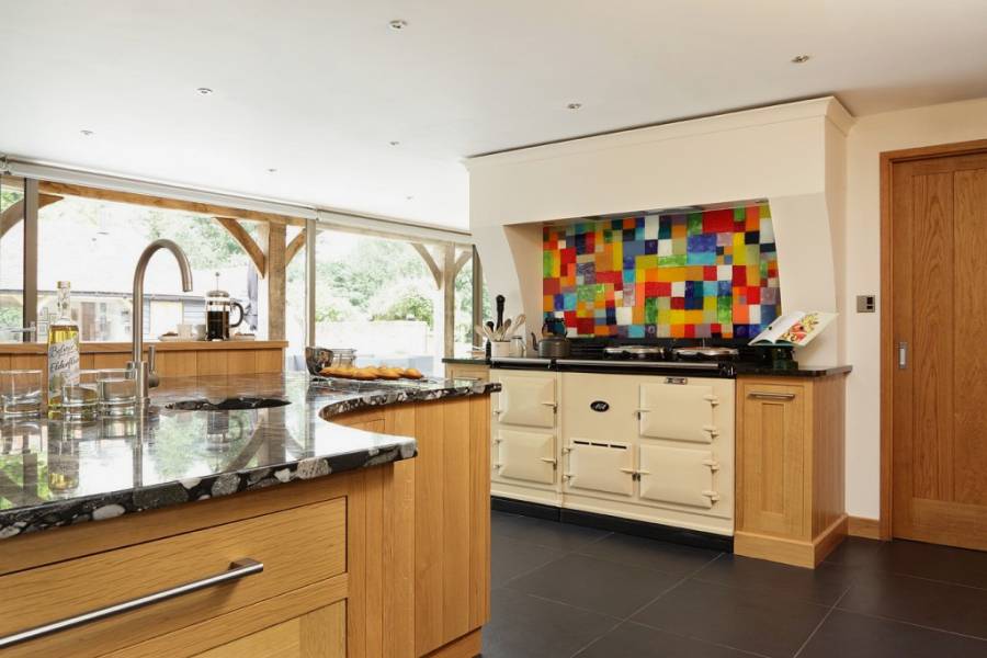 funky splashback