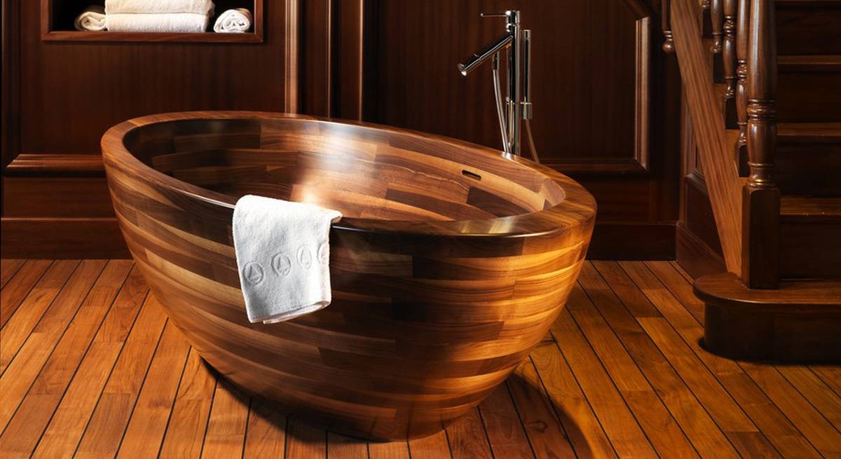 japanese soaking tub wood
