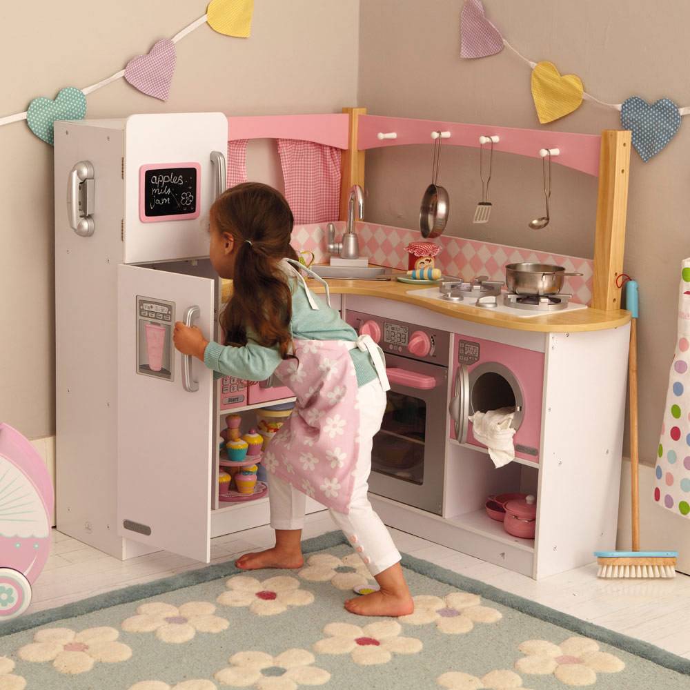 grand gourmet corner play kitchen