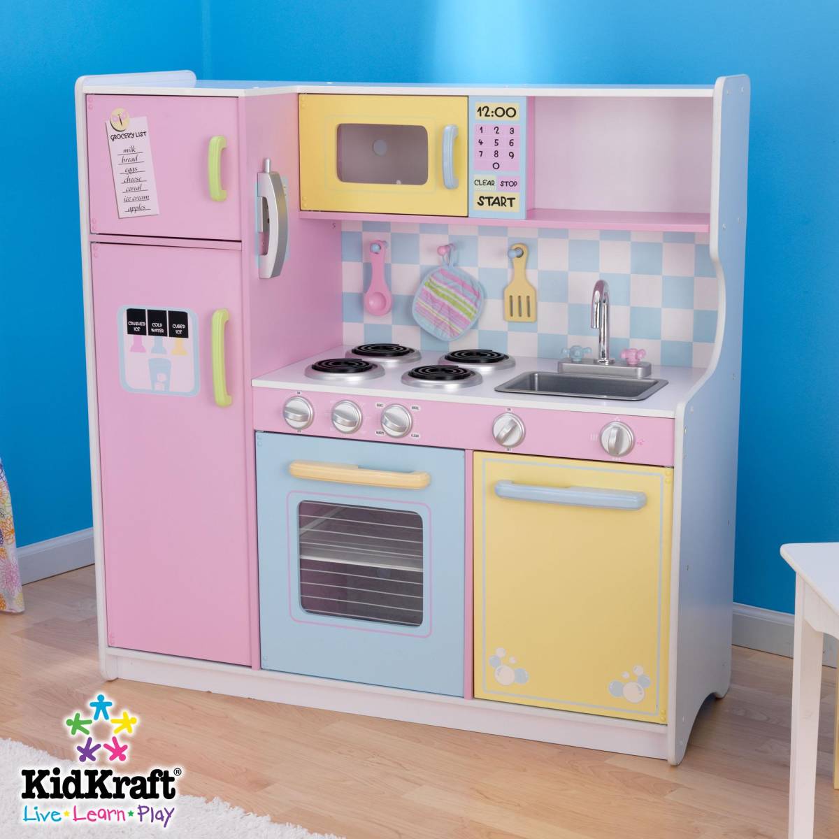 kidkraft kitchen grand gourmet corner kitchen