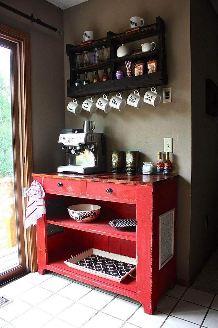 kitchen coffee bar ideas 4