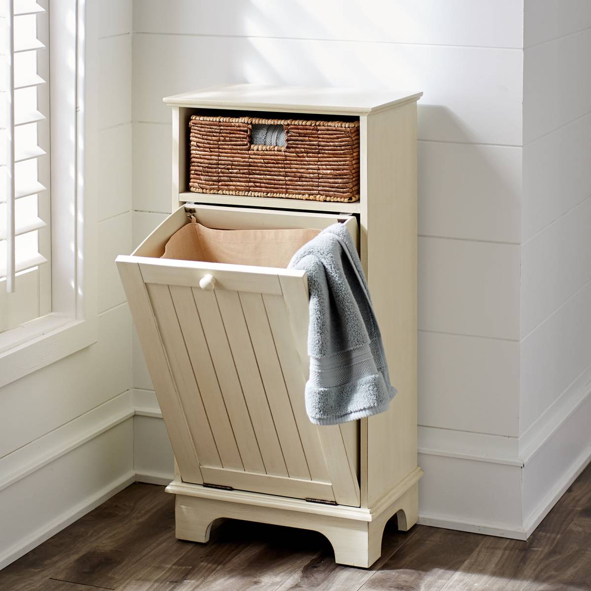 large tilt out laundry hamper