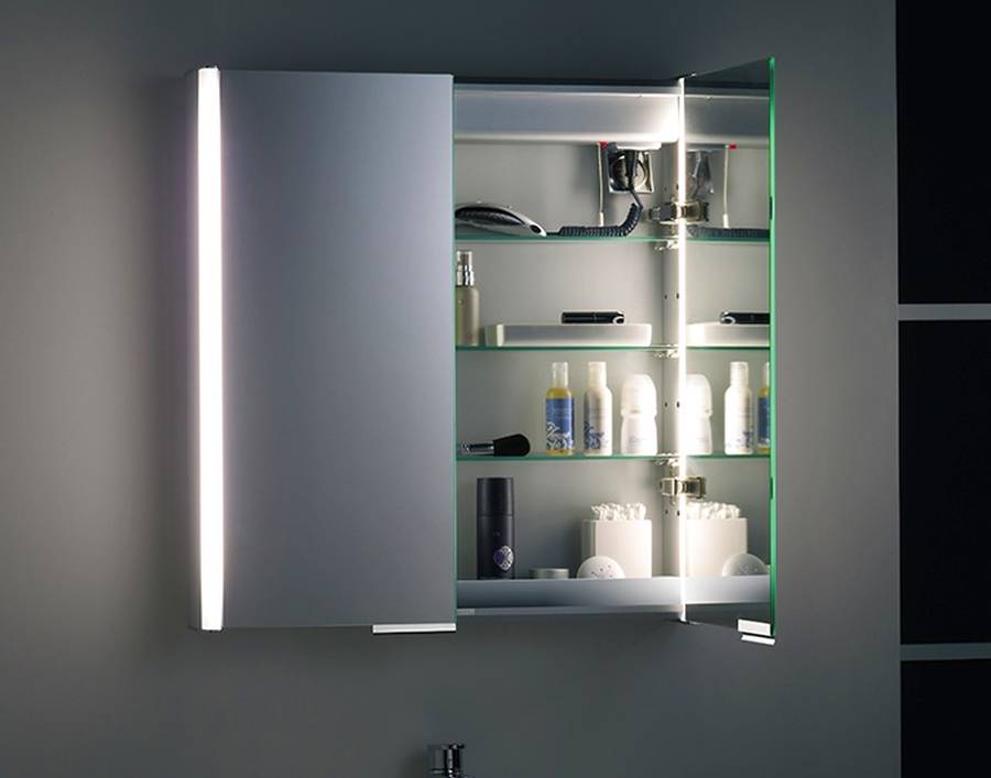 led illuminated bathroom mirrors with shaver socket