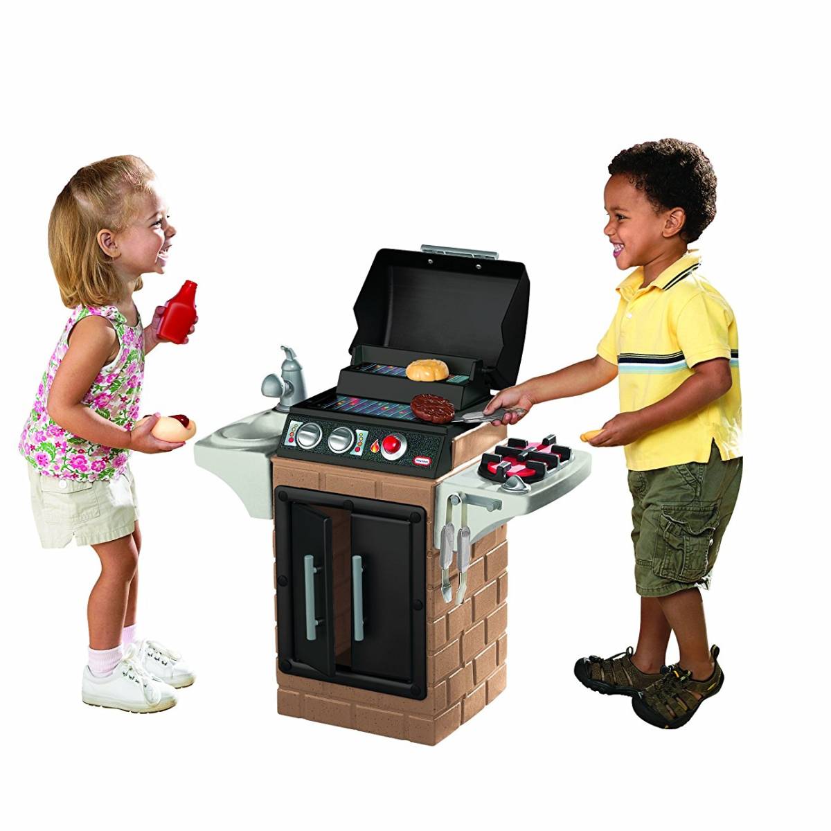 little tikes insideoutside cook n grill kitchen