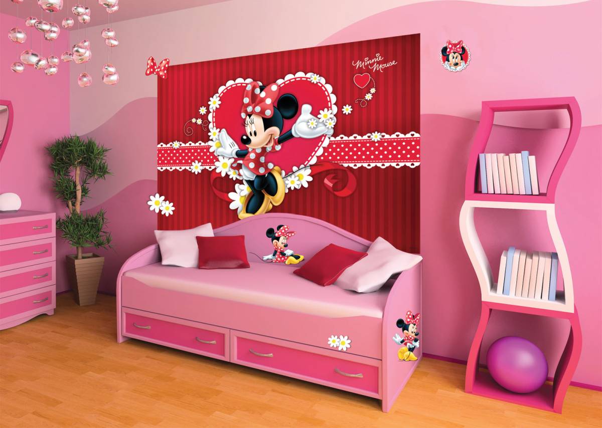 minnie mouse toddler bedding