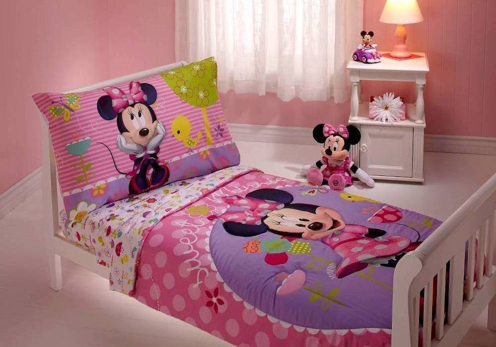 minnie mouse toddler bedding