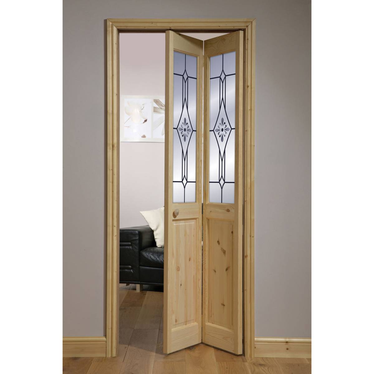 prehung interior french doors with frosted glass