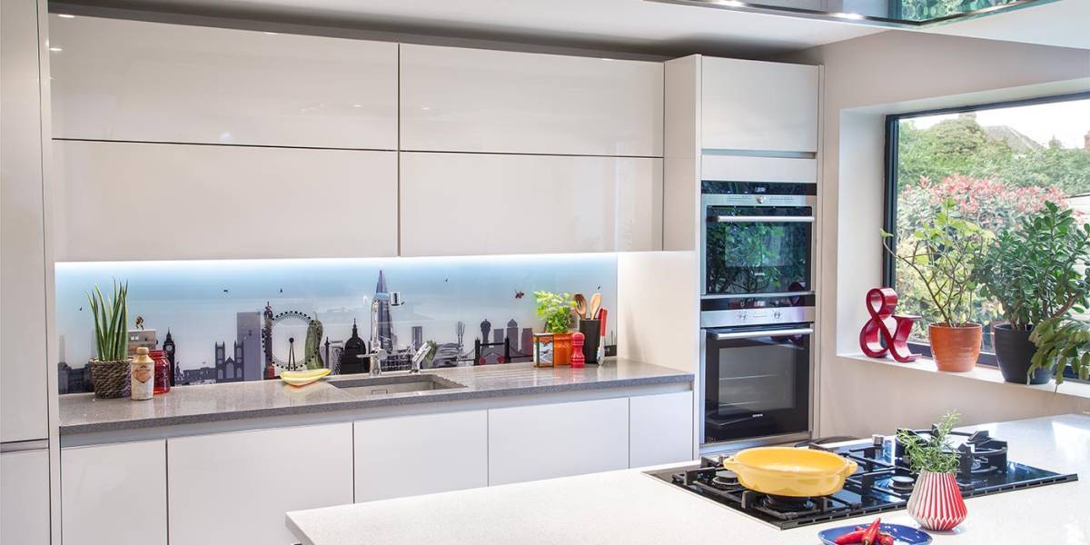 printed glass splashbacks for kitchens