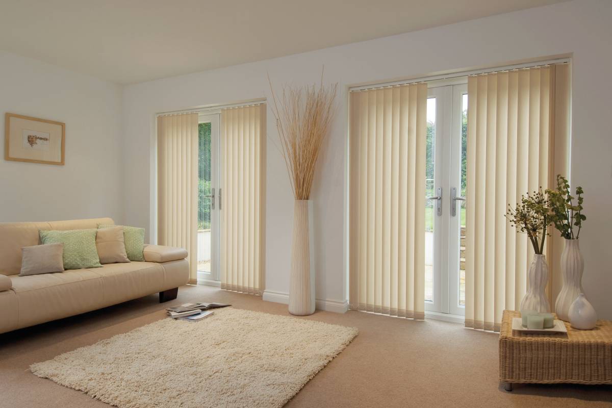 rigid pvc vertical blinds