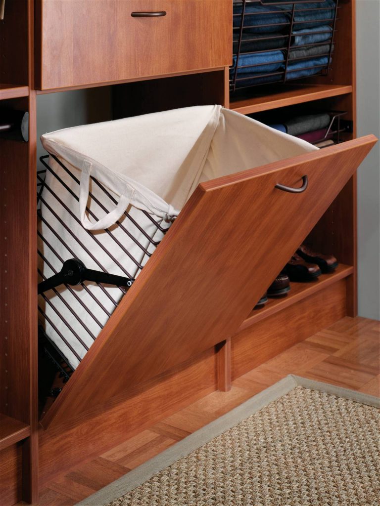 Useful Examples Of The Tilt Out Laundry Hamper Interior Design