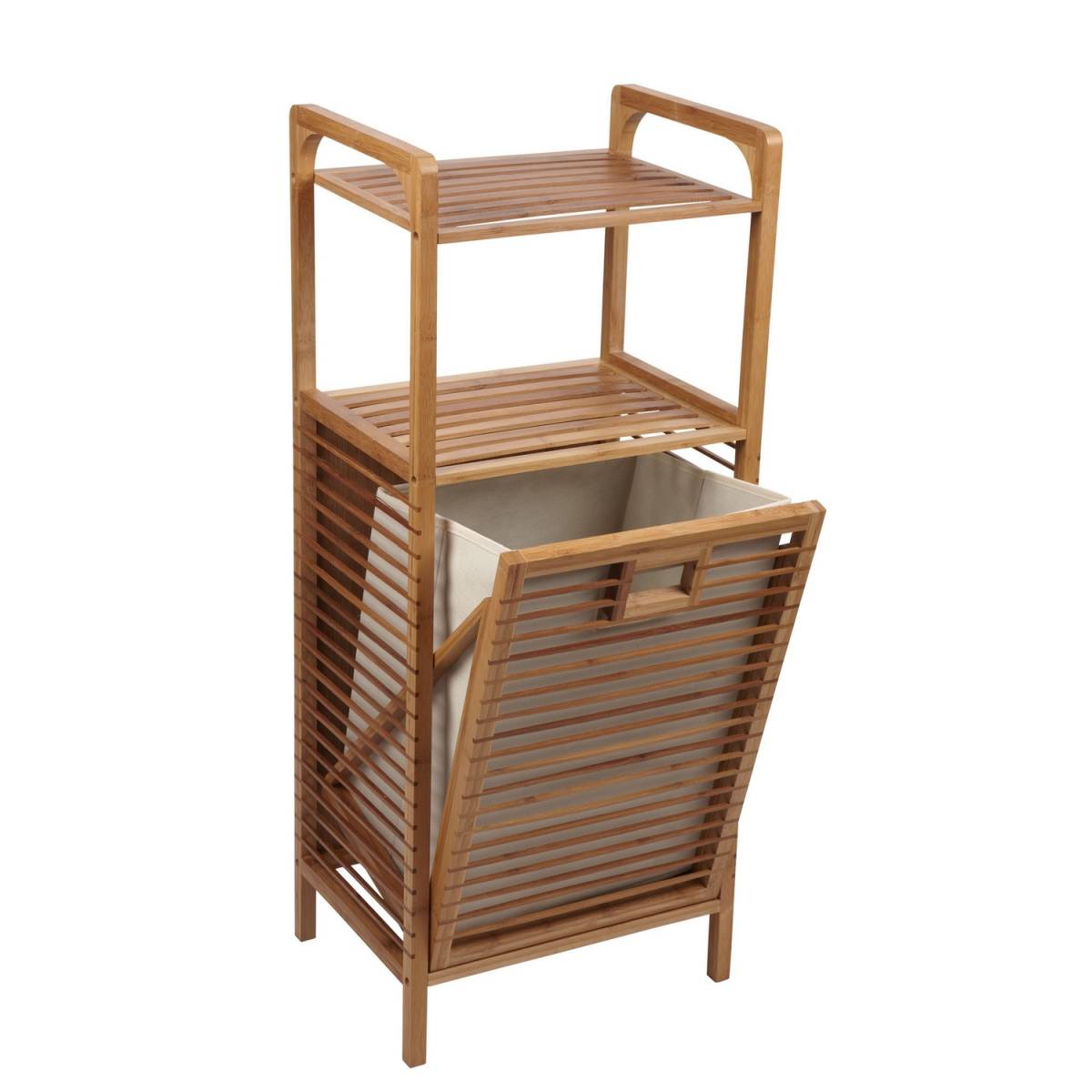 tilt out laundry hamper furniture