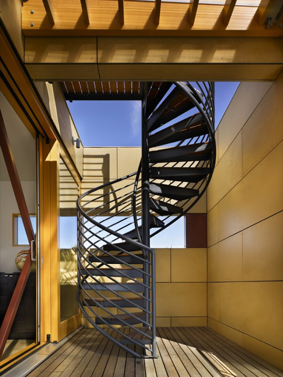 Black Metal Spiral Staircase