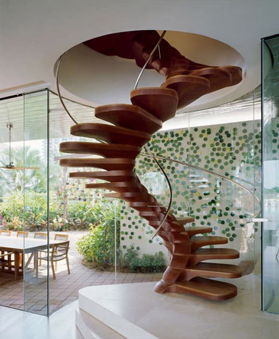 Unique Spiral Staircase