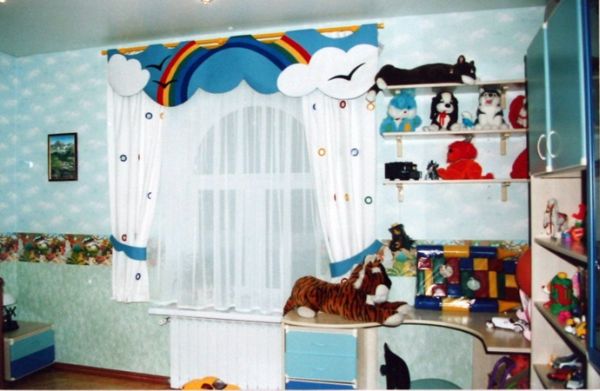 Choose a truck or car patterned curtains for boyss room