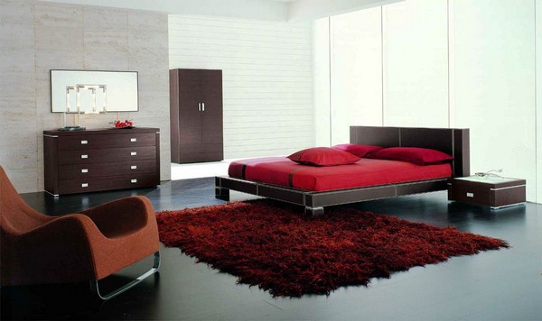 Best Black White and Red Bedroom