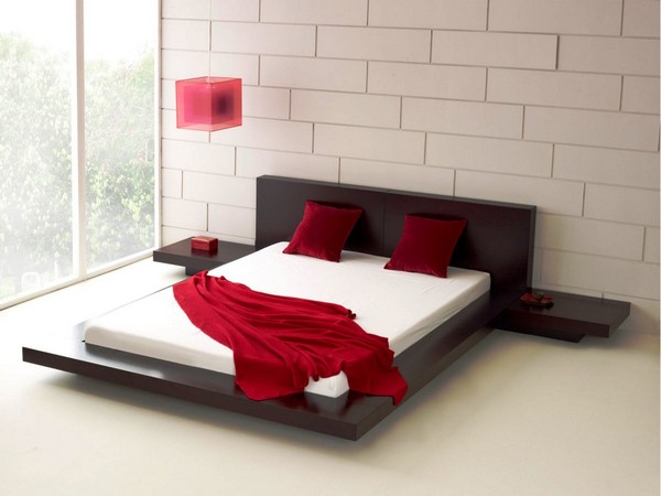 Black White and Red Bedroom