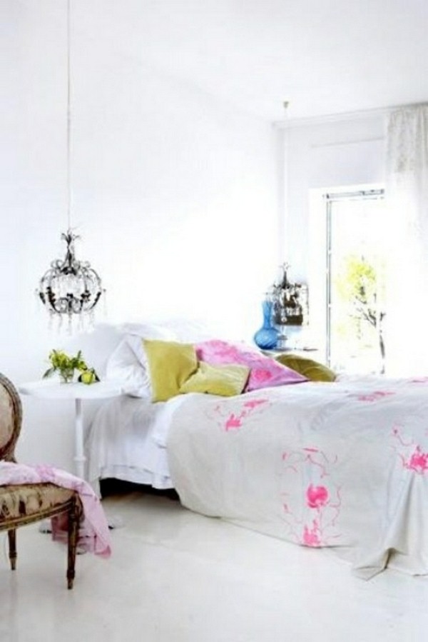 bed bedroom elegant romantic