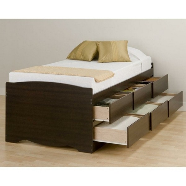 space-saving ideas small bedroom bed box