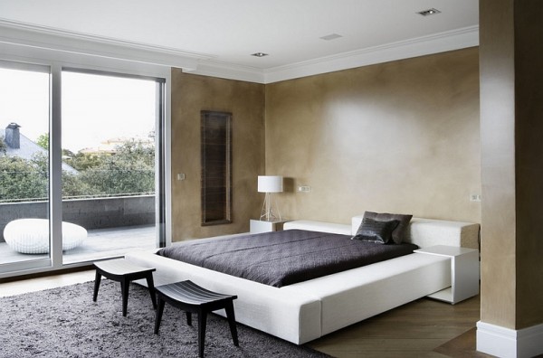ultra minimalist bedroom