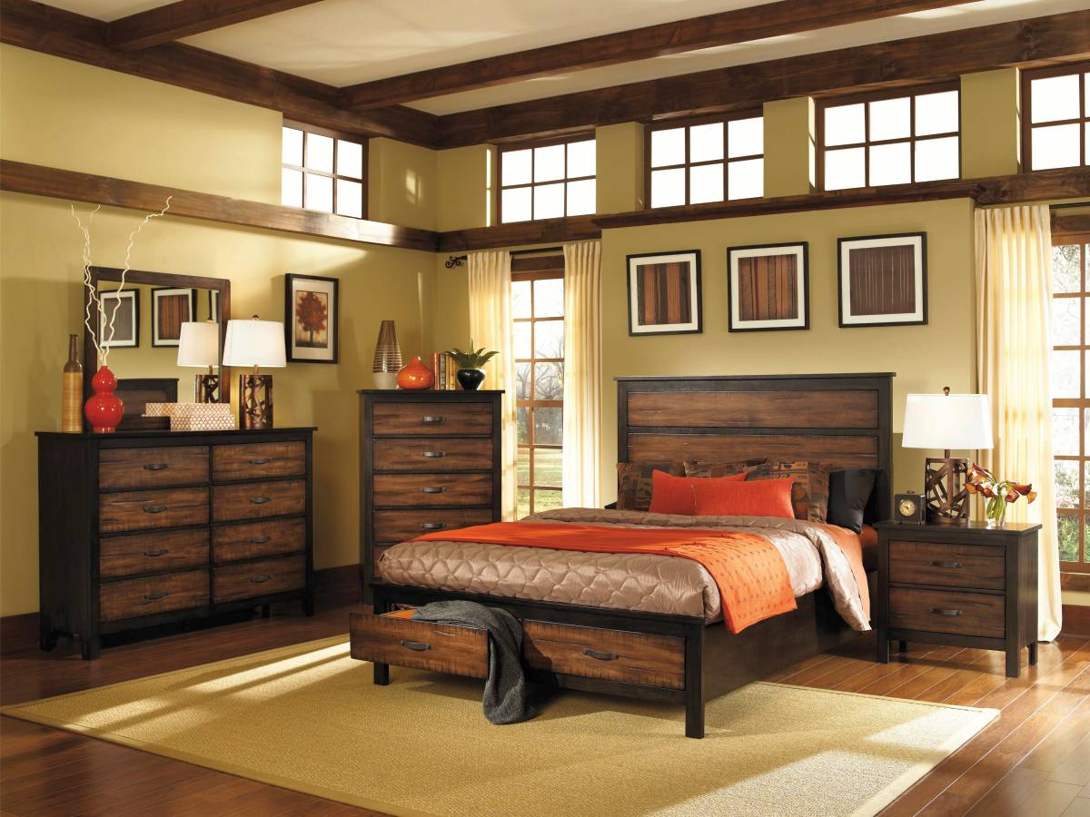 bedroom headboard wall design