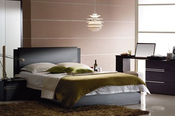 Cool Bedroom for men bedded chandelier
