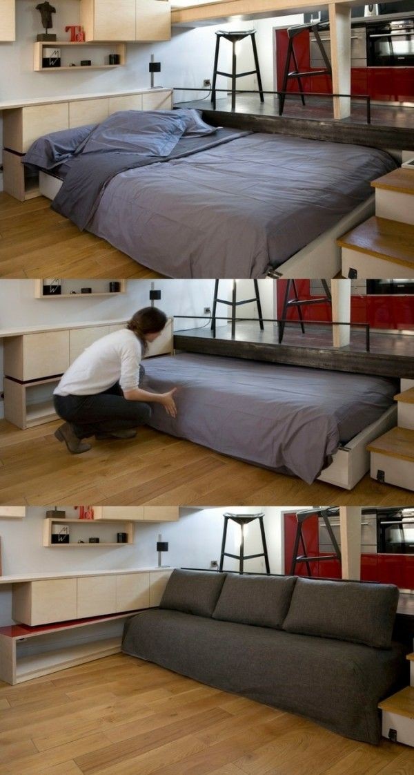 make space for a cot