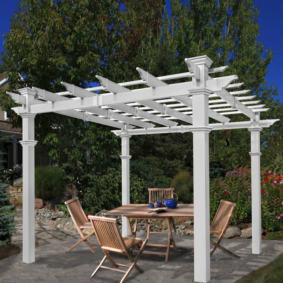 free standing pergola designs