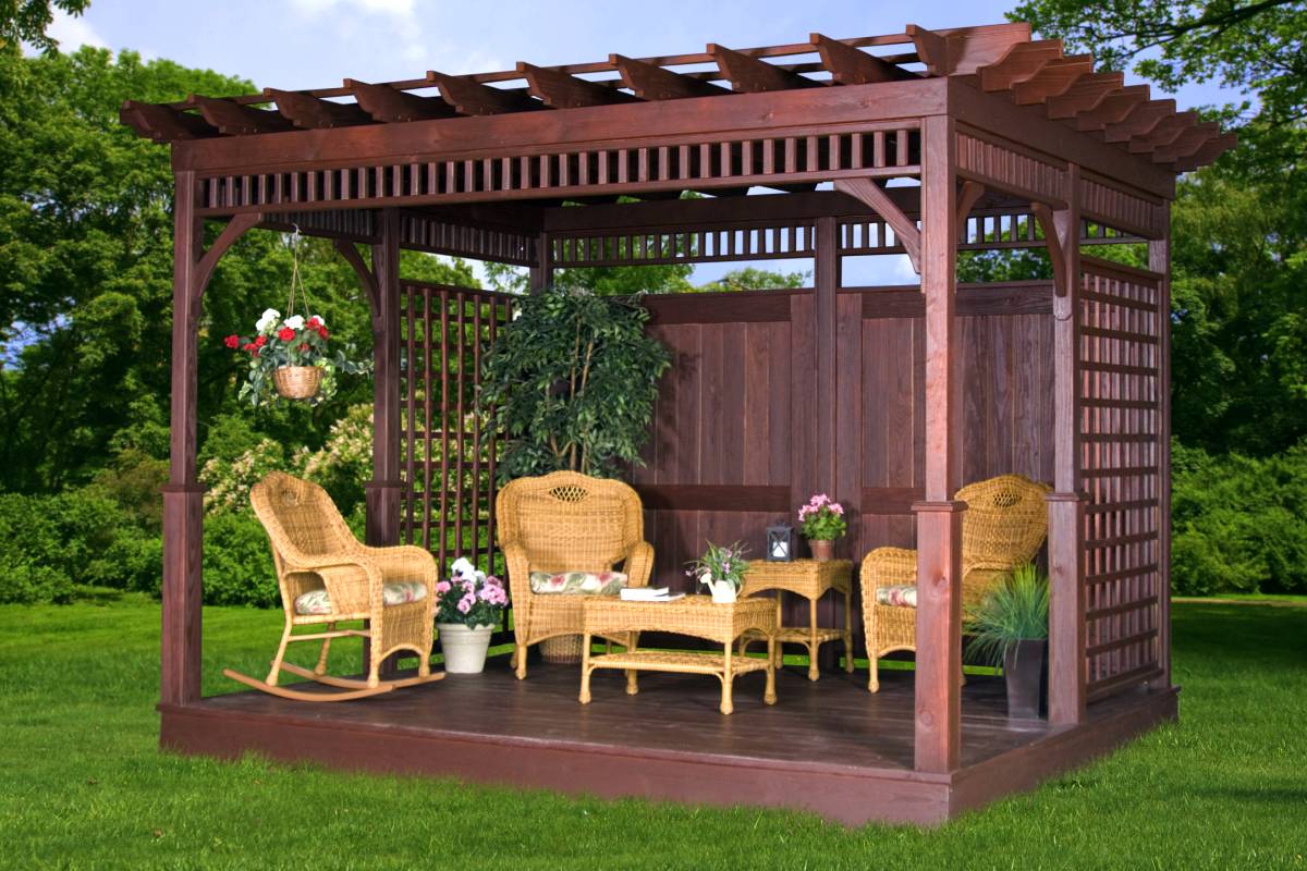 pergola ideas for privacy