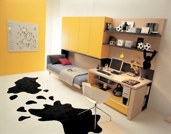 teenage bedroom designs for small spaces