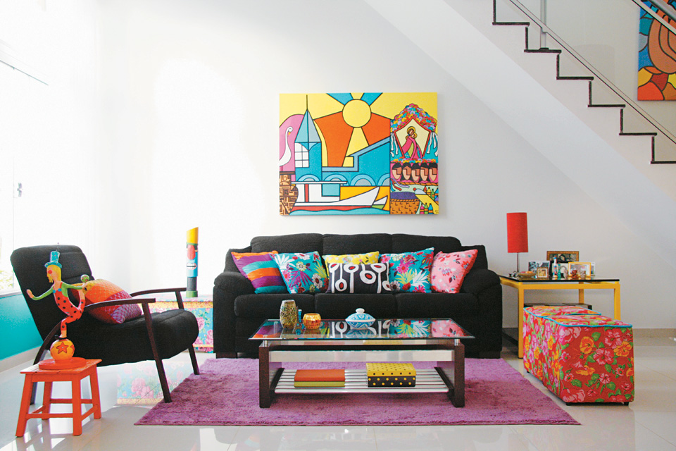 colorful home decor