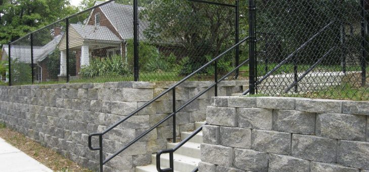 Retaining Wall Design Completing Nature Exterior Nuances