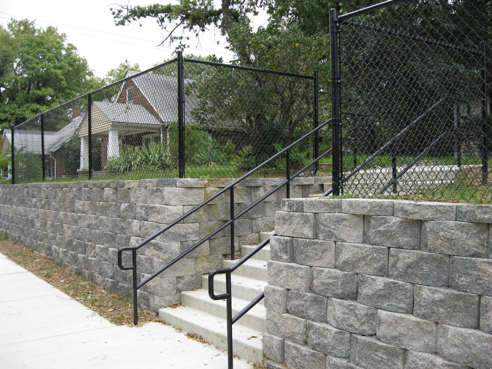Retaining Wall Design Completing Nature Exterior Nuances