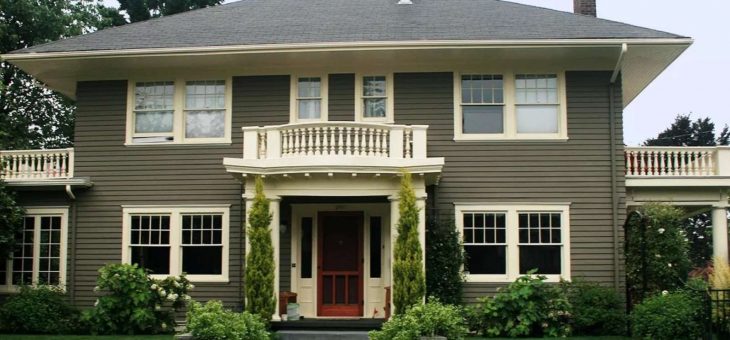 10 Excellent Exterior Color Schemes With Gray Accents