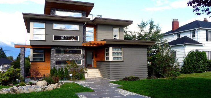 Exterior Home Designs With Special Facade Appearance