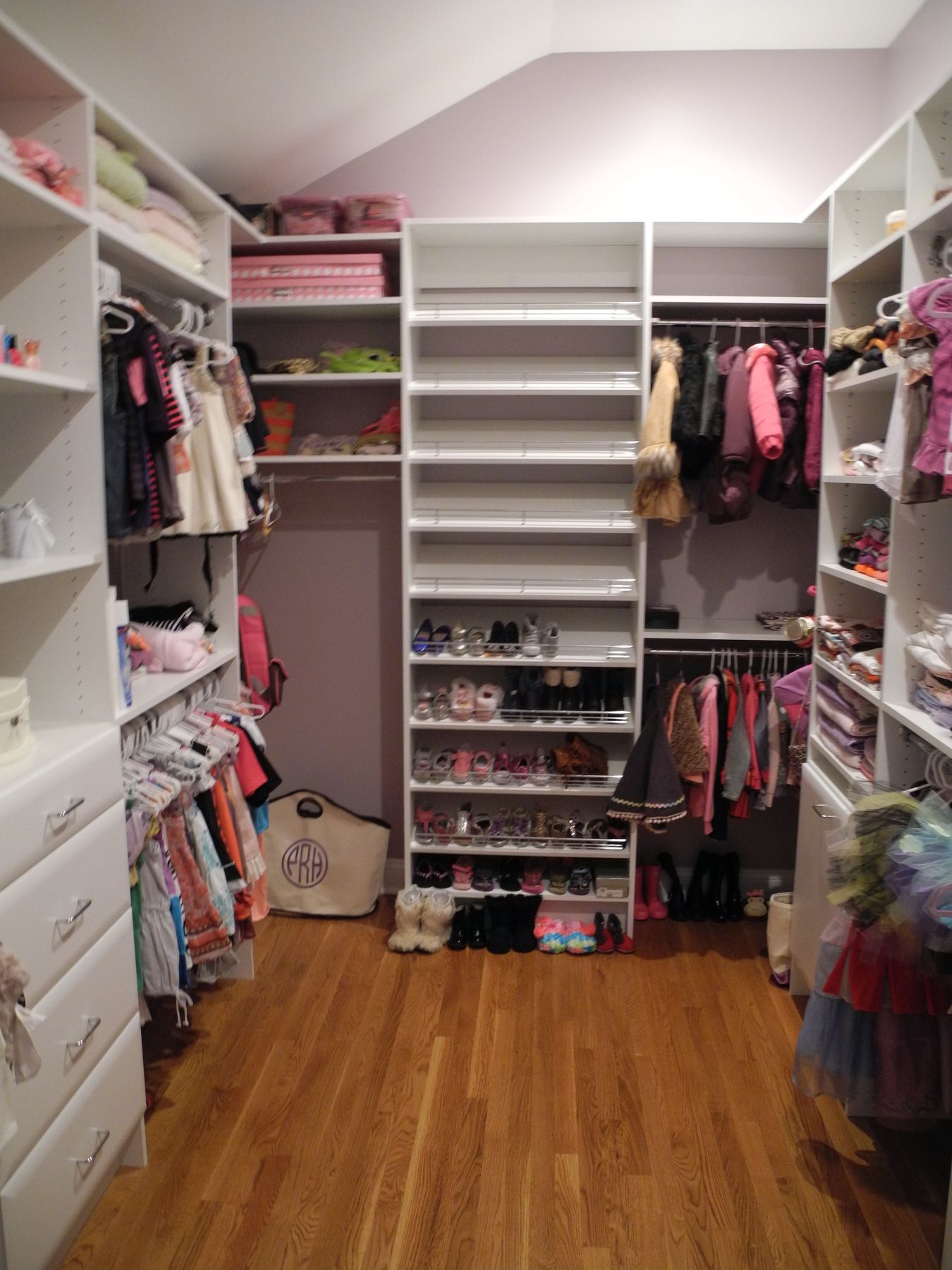 walk in closet organizers ideas