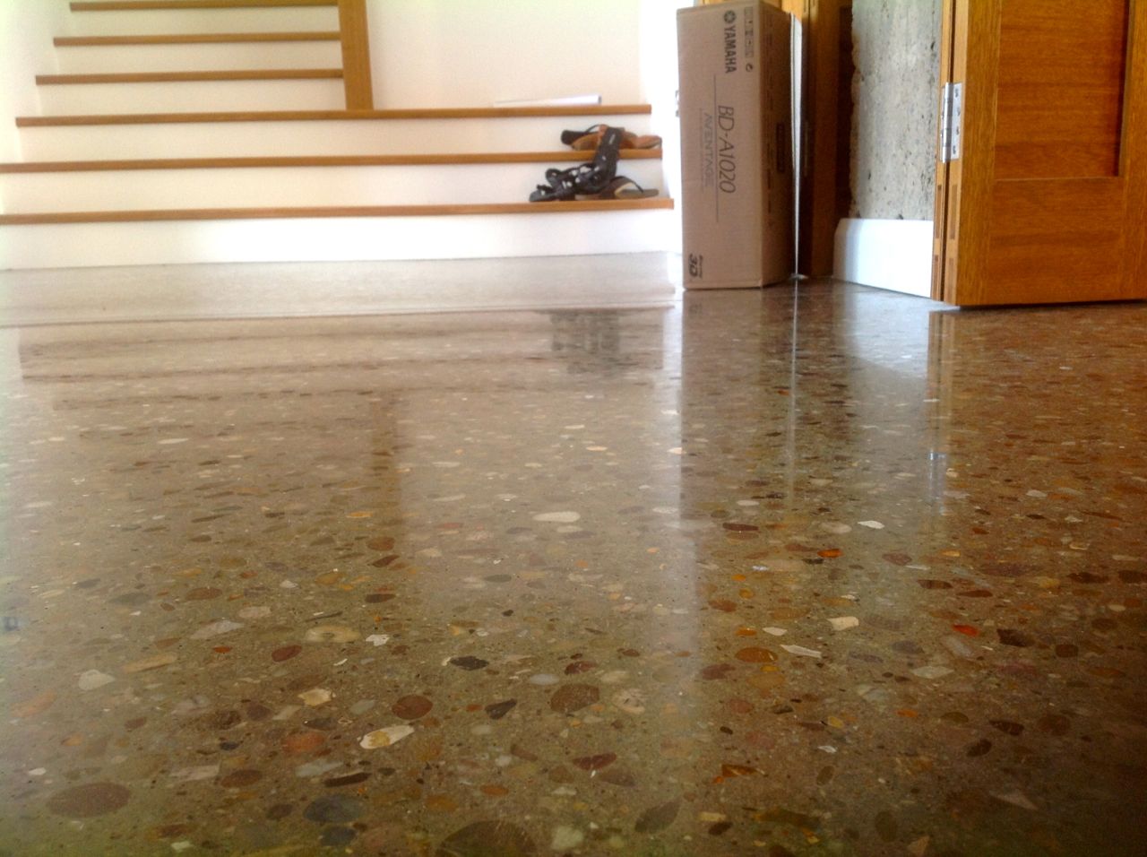 polished concrete floors